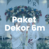 PAKET DEKOR GEDUNG 6m