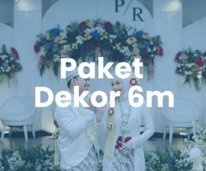 PAKET DEKOR GEDUNG 6m