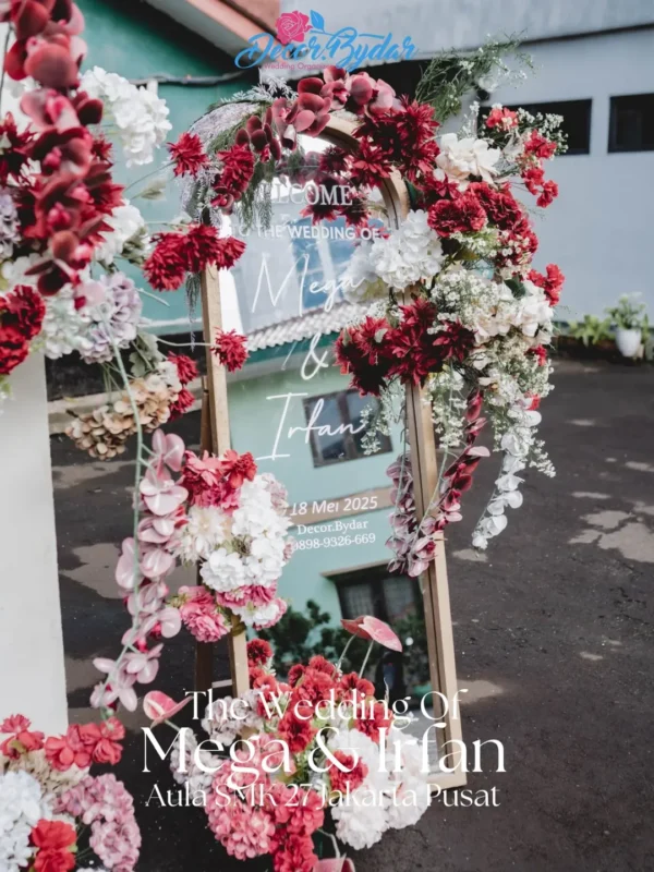 PAKET DEKOR GEDUNG 6m