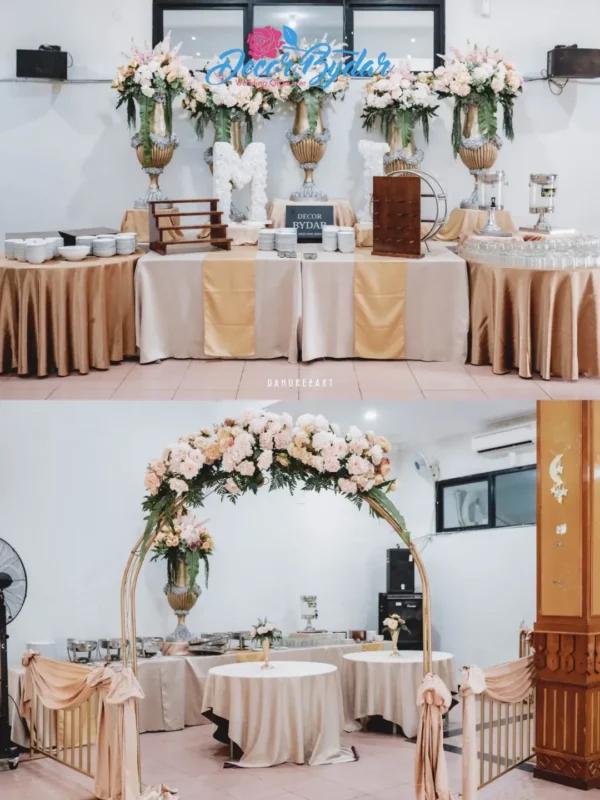 PAKET DEKOR GEDUNG 6m