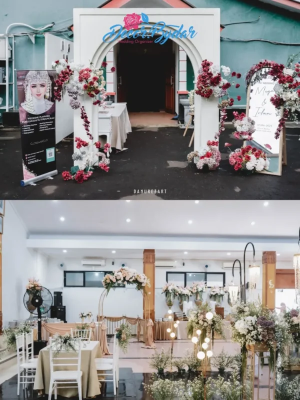 PAKET DEKOR GEDUNG 6m