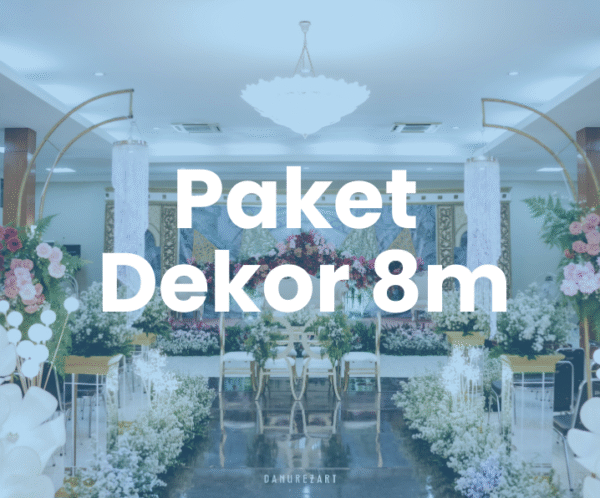 PAKET DEKOR GEDUNG 8m