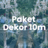 PAKET DEKOR GEDUNG 10m