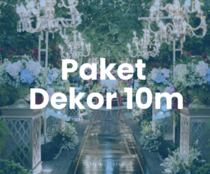 PAKET DEKOR GEDUNG 10m