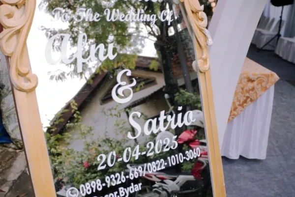 20 April 2025.The Wedding of kak Afni @afni_ilma & Kak Satrio ❤️Client ambil Paket All in Rumah (5) PAKET RESEPSI GOLD