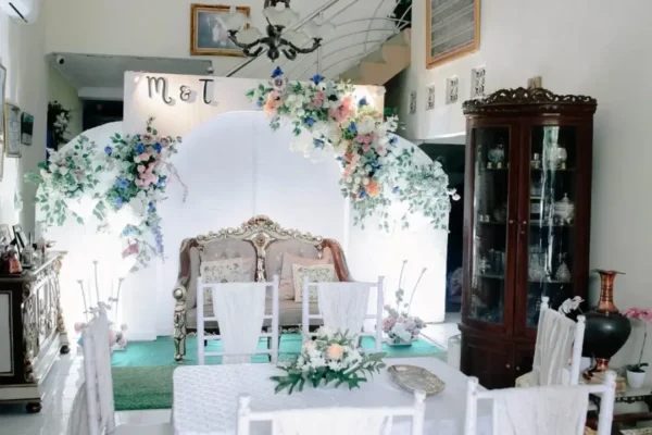 PAKET AKAD NIKAH TER-BEST SELLER ONLY 4,5JUTA😍😍 ✅Dekorasi- @decor.bydar✅Dokumentasi- @soulgit DEKORASI BACKDROP 3