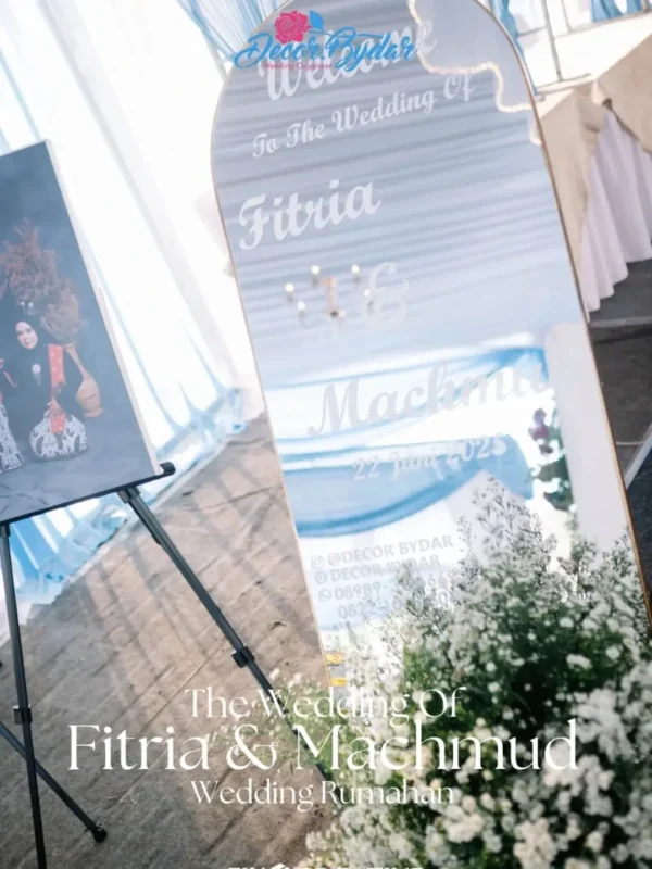 The Wedding Of Fitria & Machmud🥰Client ambil paket Wedding Rumahan Platinum 36jt!!! Mau paketa PAKET RESEPSI PLATINUM