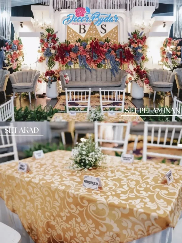 The Wedding of Bagus & Susan🌸Paket All in Rumahan Gold 28jt Package by Decor Bydar🥰𝗦𝗔𝗩𝗘 b (1) PAKET RESEPSI GOLD