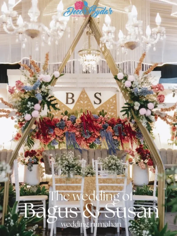 The Wedding of Bagus & Susan🌸Paket All in Rumahan Gold 28jt Package by Decor Bydar🥰𝗦𝗔𝗩𝗘 b PAKET RESEPSI GOLD