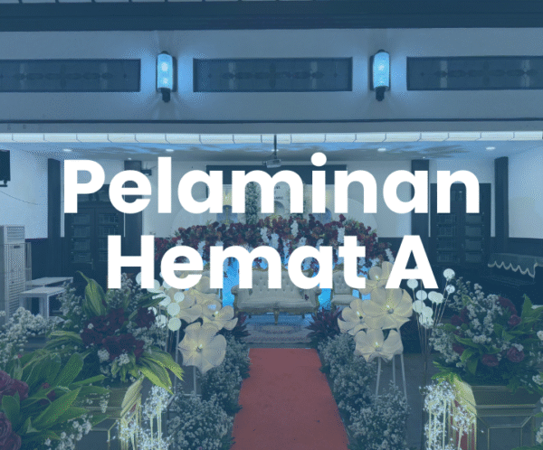 Dekor Pelaminan Hemat A (4m - 6m)