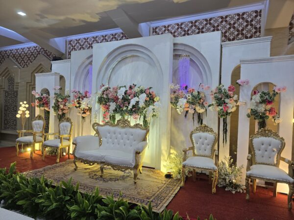 Dekorasi Pelaminan Hemat B (8m-12m)