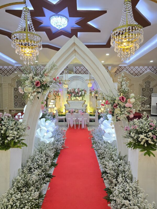 Dekorasi Pelaminan Hemat B (8m-12m)