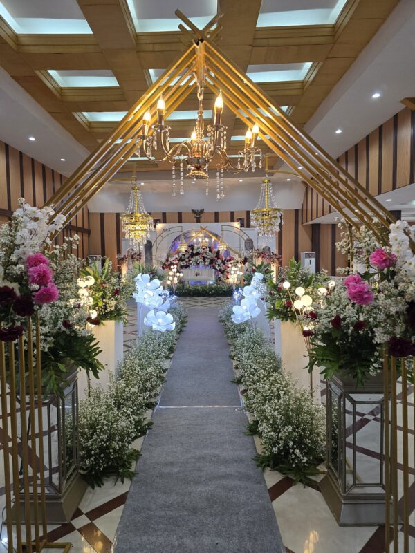 Dekorasi Pelaminan Hemat B (8m-12m)