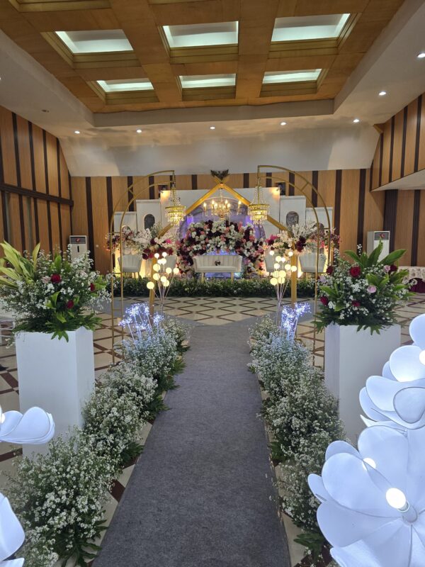 Dekorasi Pelaminan Hemat B (8m-12m)