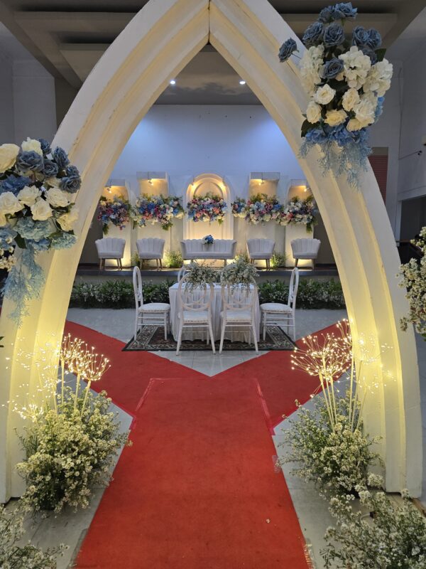 Dekorasi Pelaminan Hemat B (8m-12m)