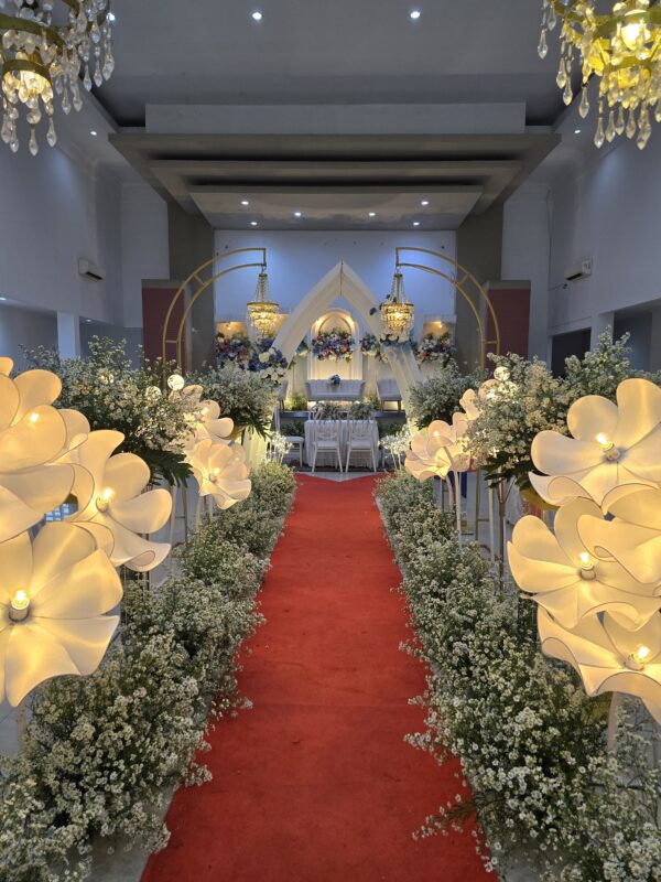 Dekorasi Pelaminan Hemat B (8m-12m)