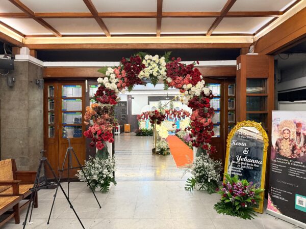 Dekor Pelaminan Hemat A (4m - 6m)