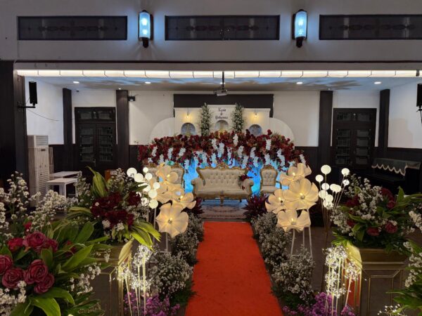 Dekor Pelaminan Hemat A (4m - 6m)