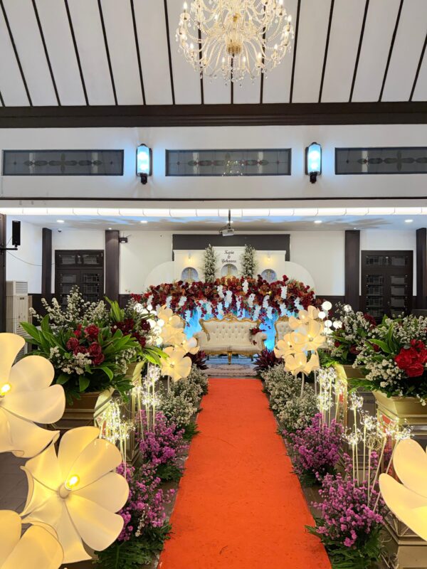 Dekor Pelaminan Hemat A (4m - 6m)