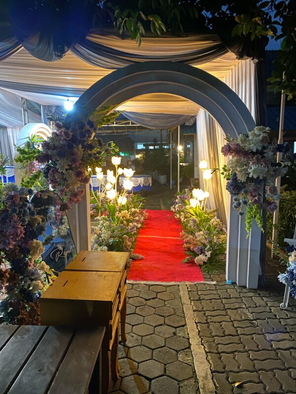 Dekor Pelaminan Hemat A (4m - 6m)