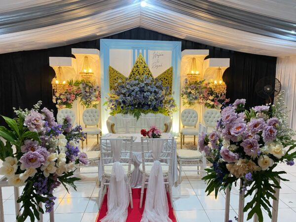 Dekor Pelaminan Hemat A (4m - 6m)