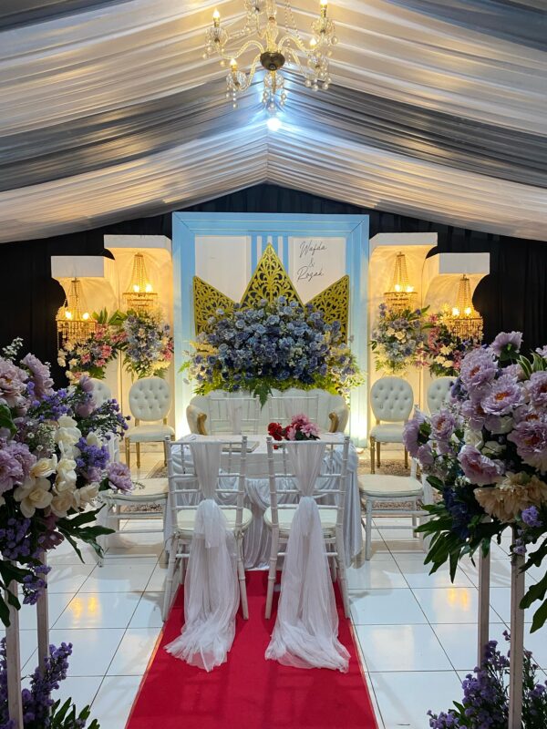 Dekor Pelaminan Hemat A (4m - 6m)